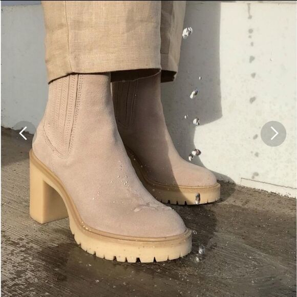 Dolce Vita Caster H2O Dune Suede Boots NWT - Picture 2 of 10